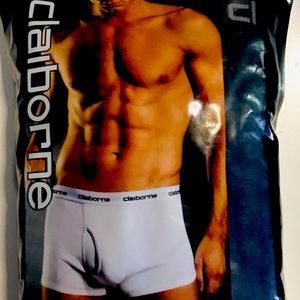 CLAIBORNE Vintage 100% Premium Cotton Boxer Trunk (4 PK)